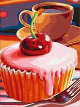 Laden Sie das Bild in den Gallery Viewer, Coffee and Cake - Malen-nach-Zahlen-Shop