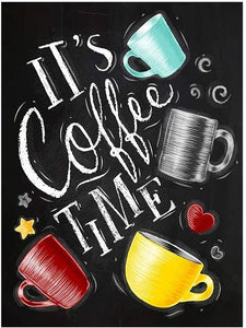 Coffee Time - Malen-nach-Zahlen-Shop