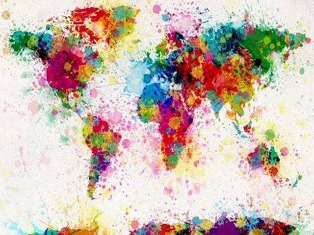 Color Stained World - Painting by numbers shop
