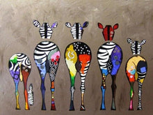 Laden Sie das Bild in den Gallery Viewer, Color Zebras - Malen-nach-Zahlen-Shop