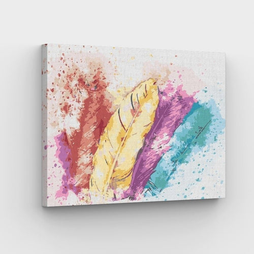 Colorful Feathers - Painting by numbers shop