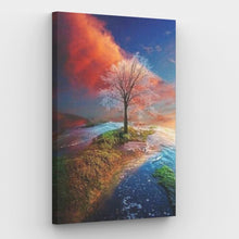 Laad afbeelding in Gallery viewer, Colourful Tree - Schilderen op nummer winkel