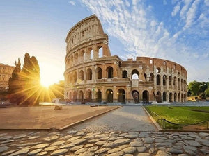 Colosseum in Rome - Schilderen op nummer winkel