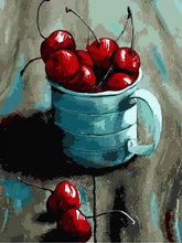 Laden Sie das Bild in den Galerie-Viewer, Cup of Cherrys - Malen-nach-Zahlen-Shop