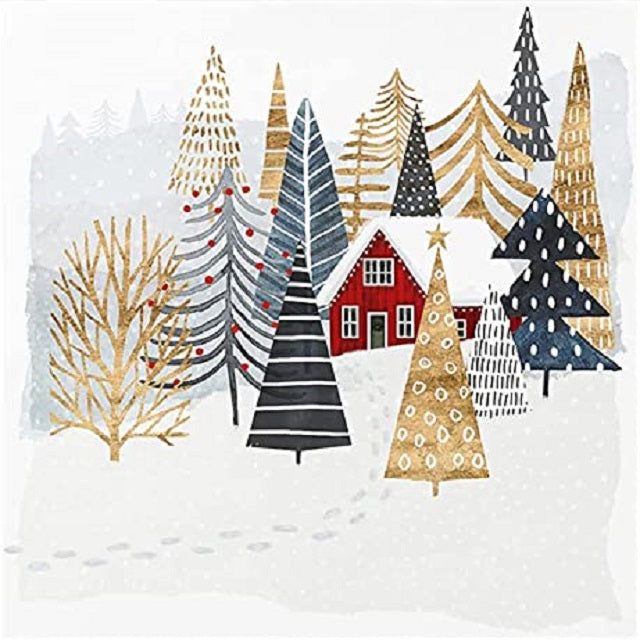 Easy Painting Winter Time - Painting by numbers shop