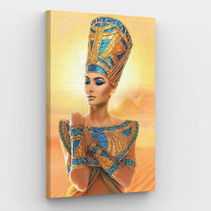 Egyptian Woman Canvas - Painting by numbers shop