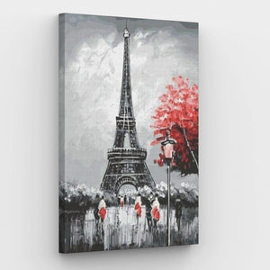 Eiffel Tower in Paris Canvas - Painting by numbers shop
