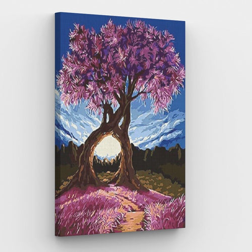 Entwined Trees - Painting by numbers shop