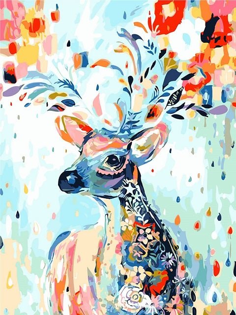 Fantasy Stag - Painting by numbers shop