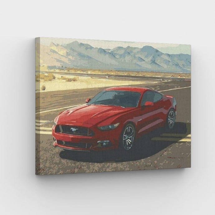 Ford Mustang - Painting by numbers shop