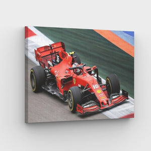 Formel-1-Ferrari-Leinwand - Malen-nach-Zahlen-Shop