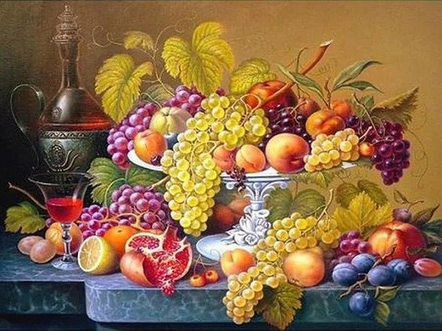 Fruitful Bowl - Painting by numbers shop