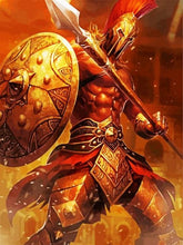 Laad afbeelding in Gallery viewer, Gladiator with Spear - Schilderen op nummer winkel