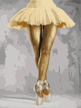 Laden Sie das Bild in den Galerie-Viewer, Golden Ballerina - Malen-nach-Zahlen-Shop