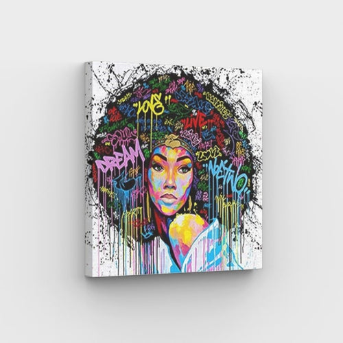Graffiti Afro Style - Painting by numbers shop