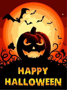 Happy Halloween - Schilderen op nummer winkel
