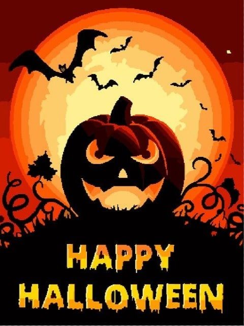 Happy Halloween - Painting by numbers shop