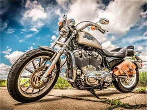 Harley-Davidson Bike - Malen-nach-Zahlen-Shop