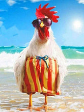 Laad afbeelding in Gallery viewer, Holiday Rooster - Schilderen op nummer winkel