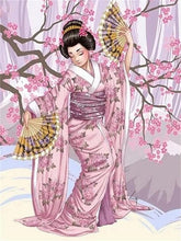 Laden Sie das Bild in den Galerie-Viewer, Japanische Geisha - Malen-nach-Zahlen-Shop
