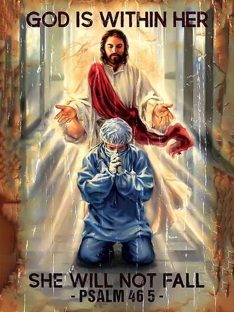 Jesus Helps Doctor - Painting by numbers shop