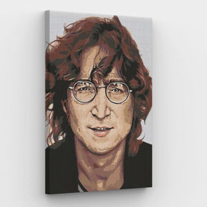 John Lennon Canvas - Schilderij op nummerwinkel