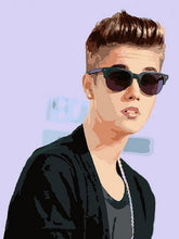 Laden Sie das Bild in den Galerie-Viewer, Justin Bieber - Malen-nach-Zahlen-Shop