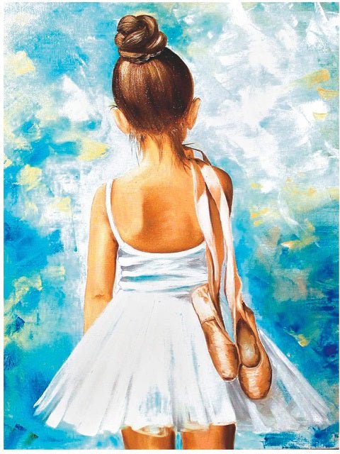 Little Ballerina - - Painting by numbers shop