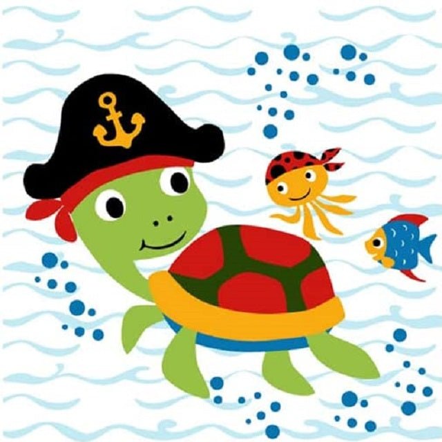 Little Turtle - Painting by numbers shop