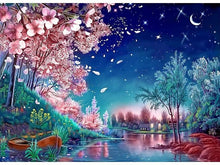 Laad afbeelding in Gallery viewer, Magical Blossoming Night - Schilderen op nummer winkel