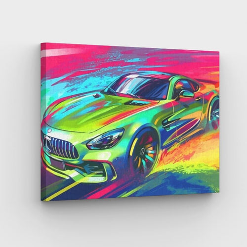 Mercedes Car - Painting by numbers shop