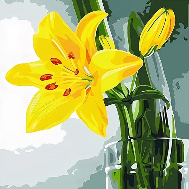 Mini Narcissus - Painting by numbers shop