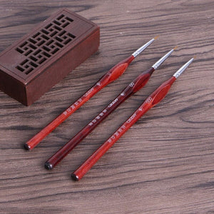 Miniatuur Detailing Brush Set 3 stuks - Schilderen op nummer shop