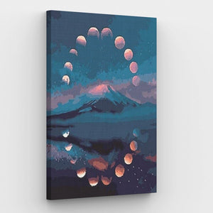 Moon Story Canvas - Malen-nach-Zahlen-Shop