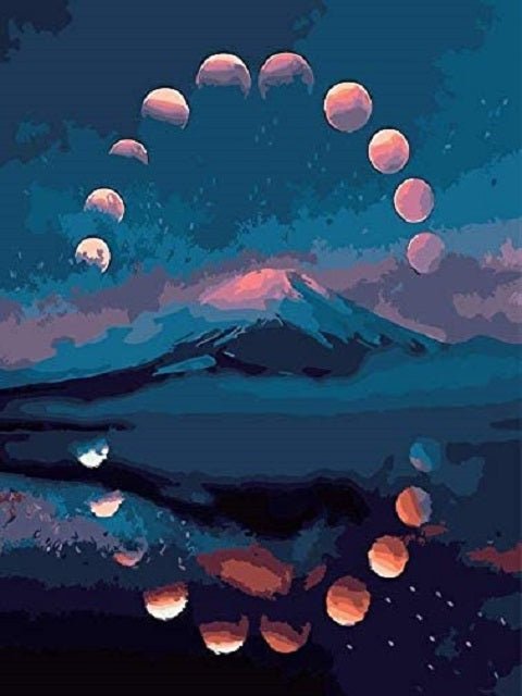 Moon Story - Painting by numbers shop
