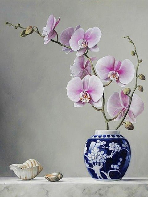 Orchid - Painting by numbers shop
