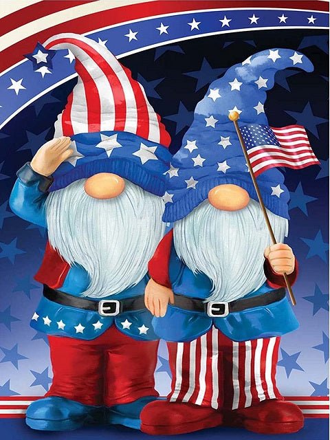 Patriotic Gnomes - Painting by numbers shop
