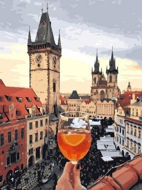Prague - Painting by numbers shop