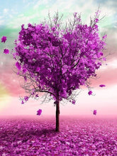 Laden Sie das Bild in den Galerie-Viewer, Purple Heart Tree - Malen-nach-Zahlen-Shop