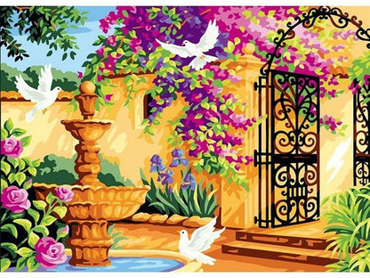 Romantic Garden - Painting by numbers shop