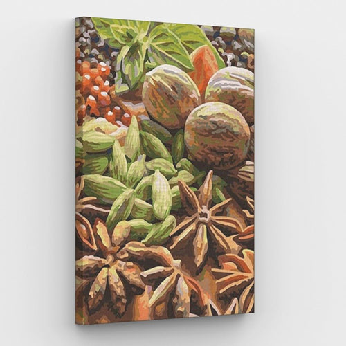 Spices - Painting by numbers shop