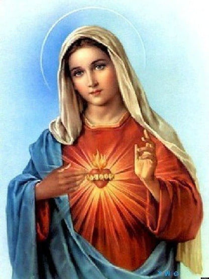 St. Mary - Moeder van Jezus - Schilderen op nummer winkel