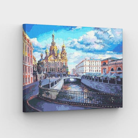 St. Petersburg Canvas - Schilderen op nummer winkel