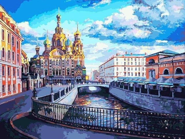 St. Petersburg - Paint by numbers
