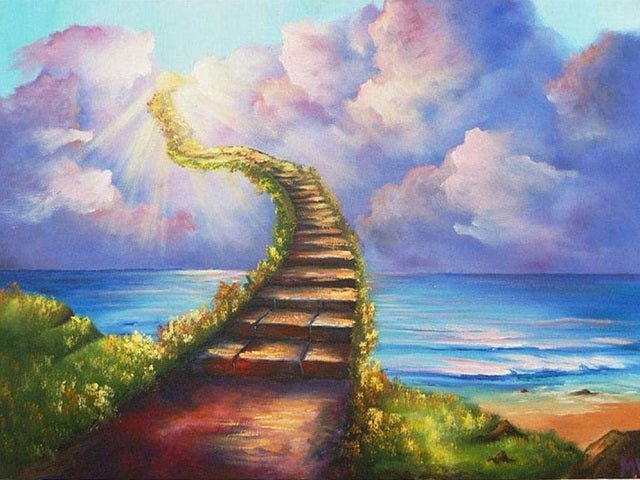 Stairs to Heaven - Painting by numbers shop