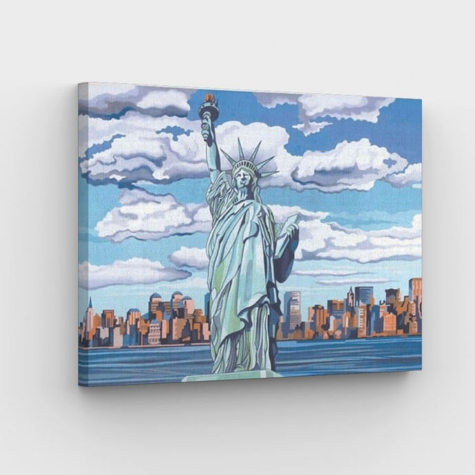 Statue of Liberty Canvas - Painting by numbers shop