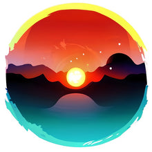 Load image into Gallery viewer, Sunset Horizon Paint by Numbers
