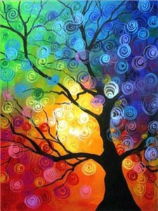 Tree of Life Artwork - Painting by numbers shop