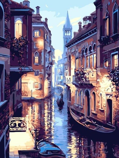 Venice - Painting by numbers shop