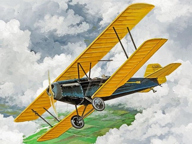 Vintage Airplane - Painting by numbers shop